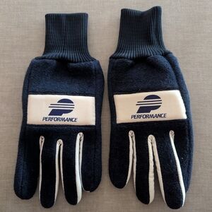 Men's Vintage Performance Mid Winter Navy Blue Gloves